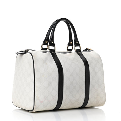 Gucci GG Plus Monogram Medium Joy Boston White Black 2 of 9
