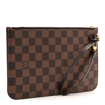 Louis Vuitton Damier Ebene Neverfull MM GM Pochette 3 of 7