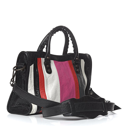 Balenciaga Agneau Arena Multicolore Classic Hardware S City Rose Gris White Black Rouge 3 of 10