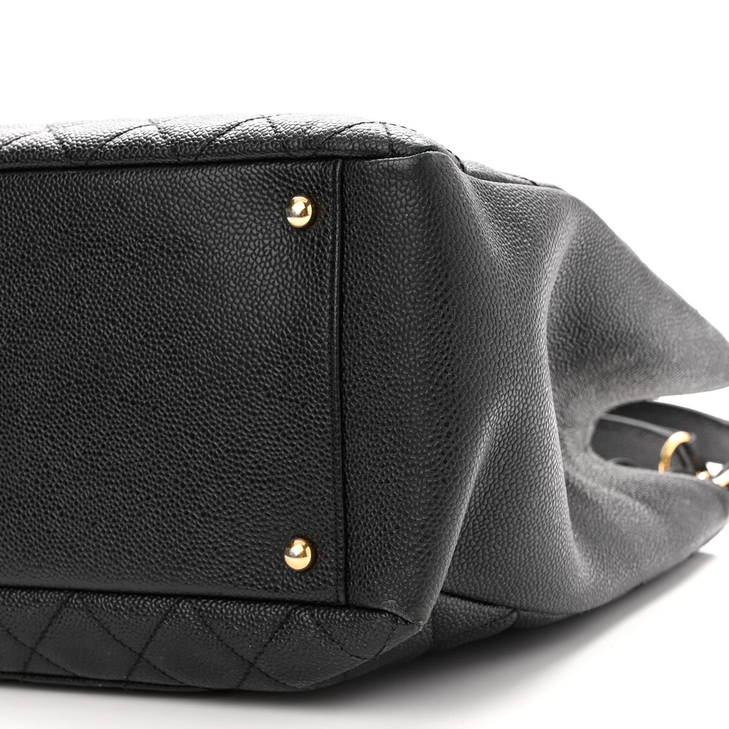 Caviar Quilted XL Grand Shopping Tote GST Black