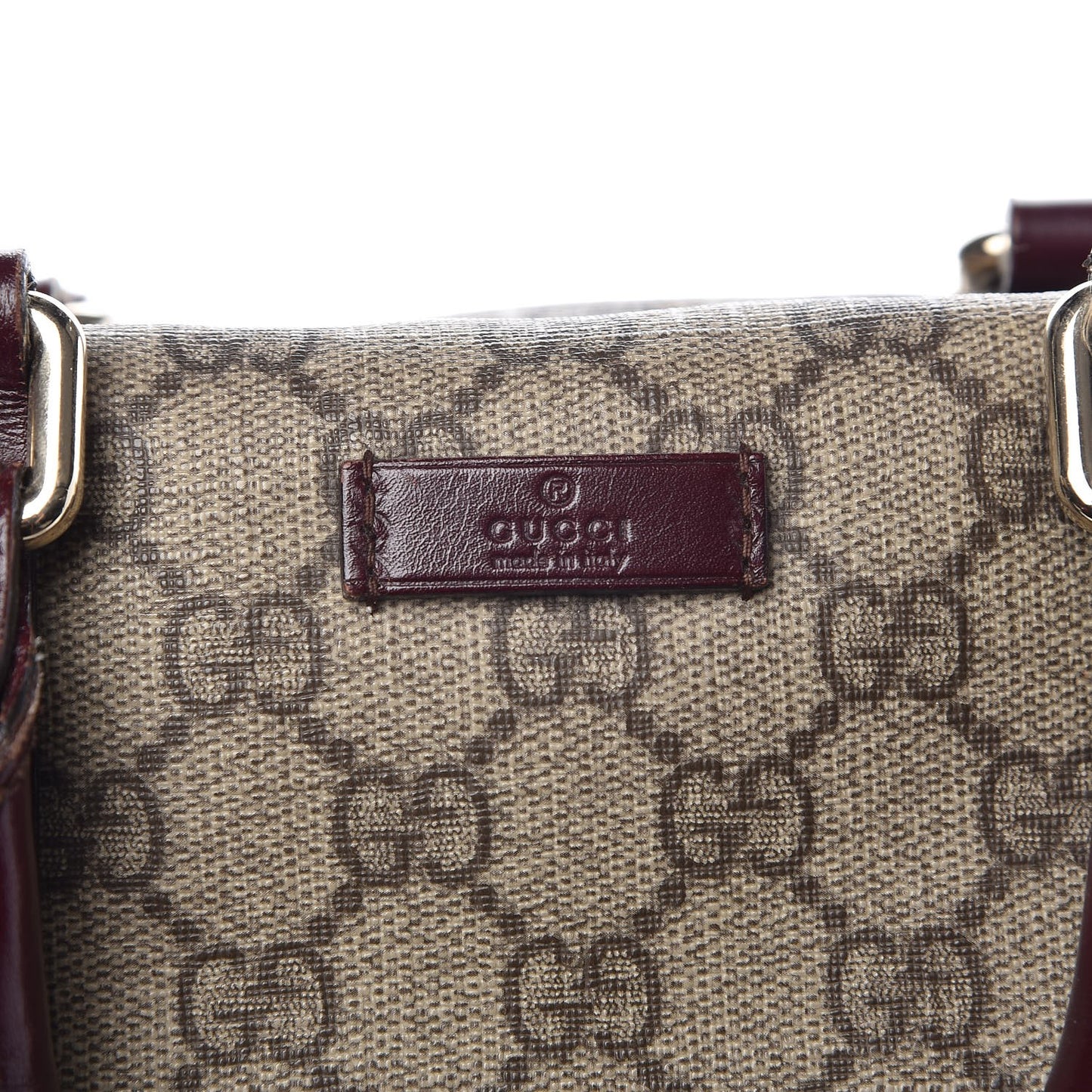 GG Plus Monogram Medium Joy Boston Dark Brown
