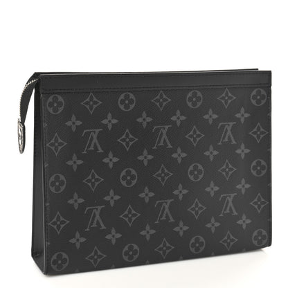 Louis Vuitton Monogram Eclipse Pochette Voyage MM 3 of 9