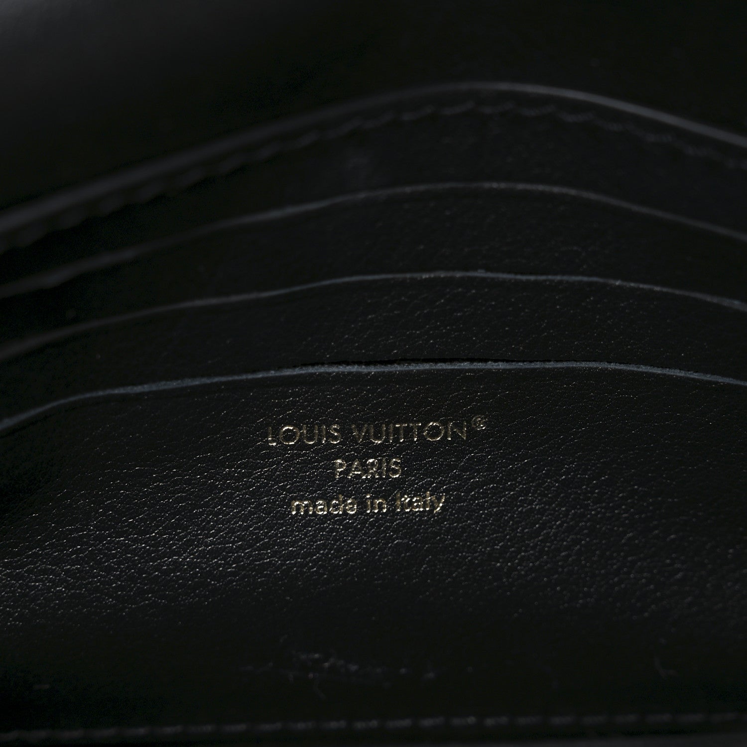 Louis Vuitton Calfskin LV Bloom Wallet On Chain Black 6 of 10