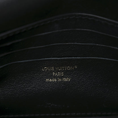 Louis Vuitton Calfskin LV Bloom Wallet On Chain Black 6 of 10