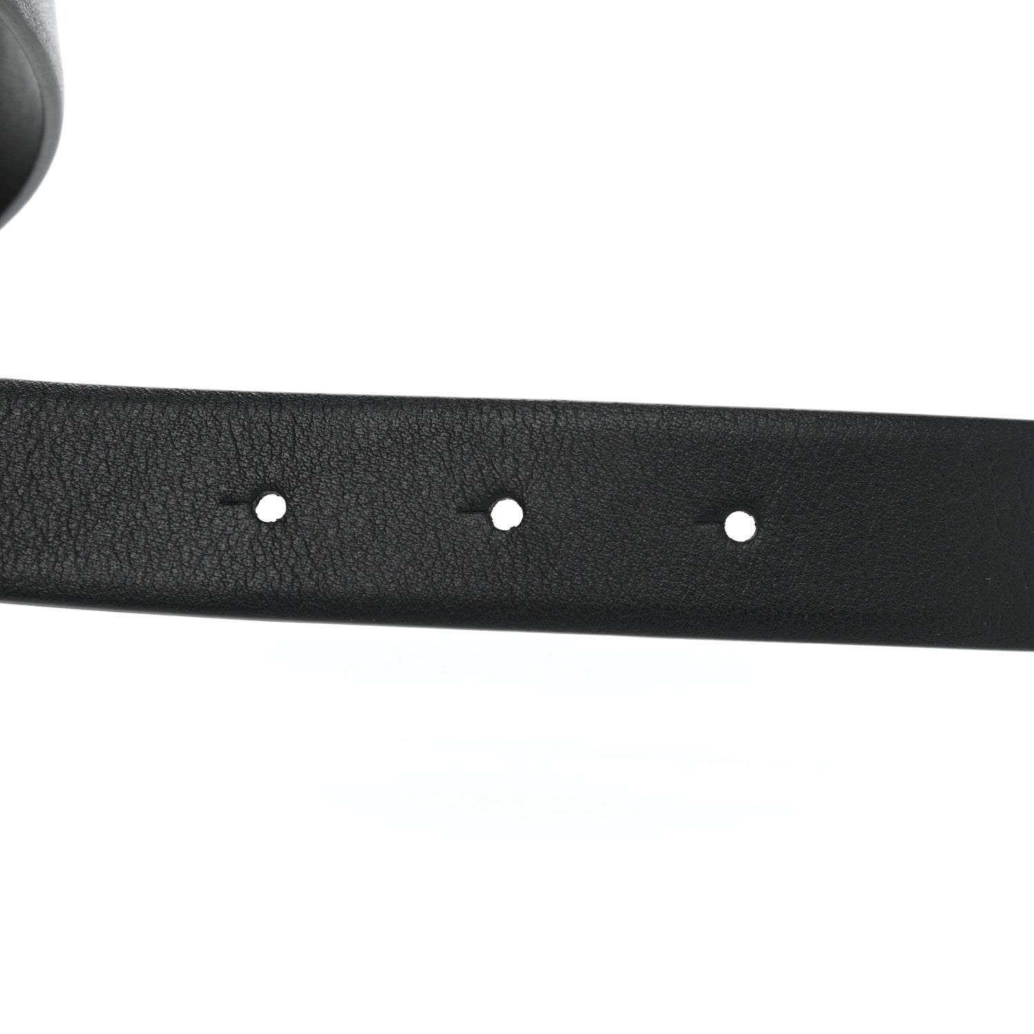 Chanel Calfskin Paris Button CC Belt 75 30 Black 3 of 7