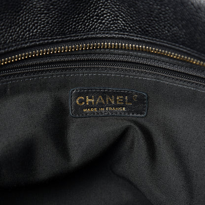 Chanel Caviar Quilted Grand Timeless Tote GTT Black 5 of 9
