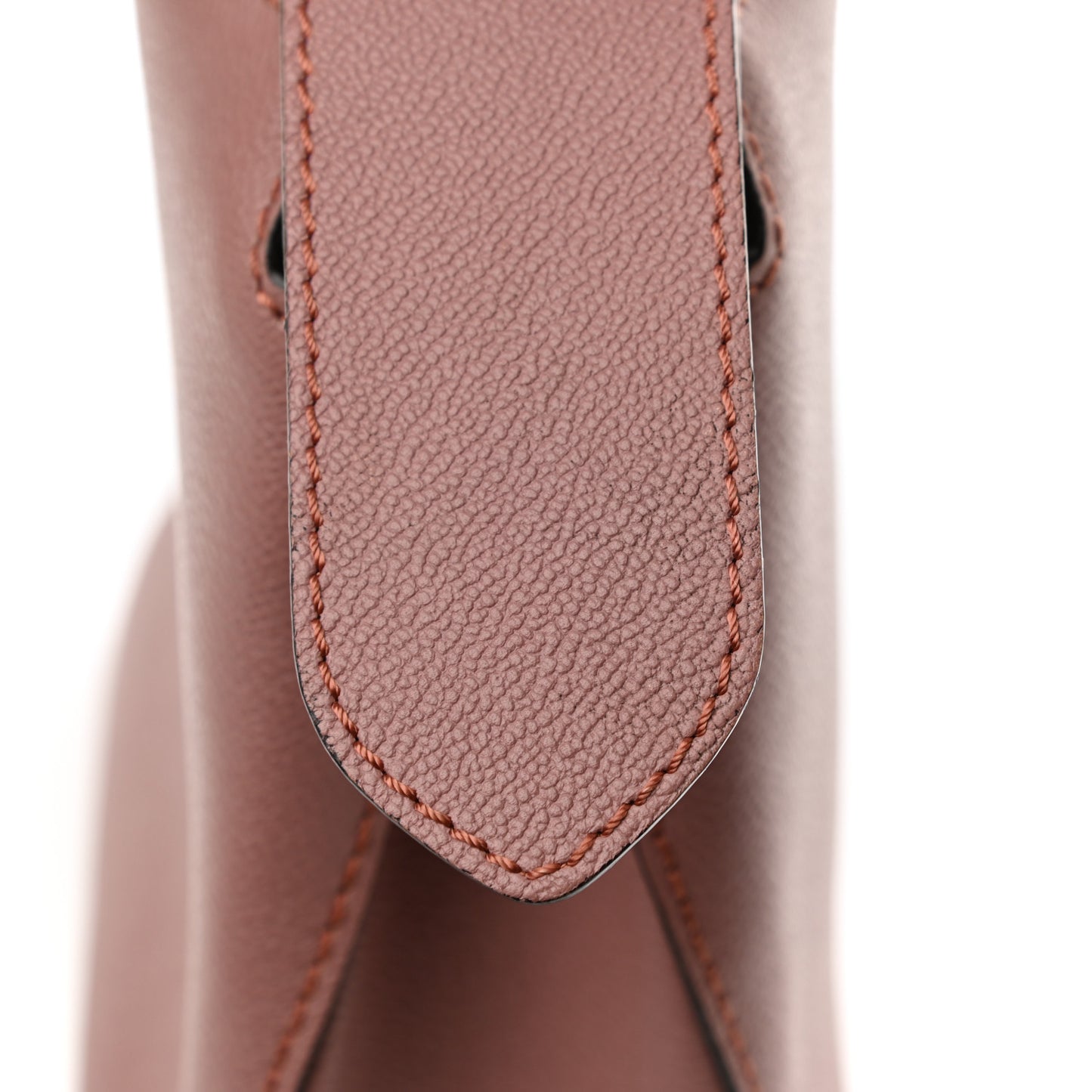 Soft Grain Calfskin House Check Small Helmsley Crossbody Dusty Pink