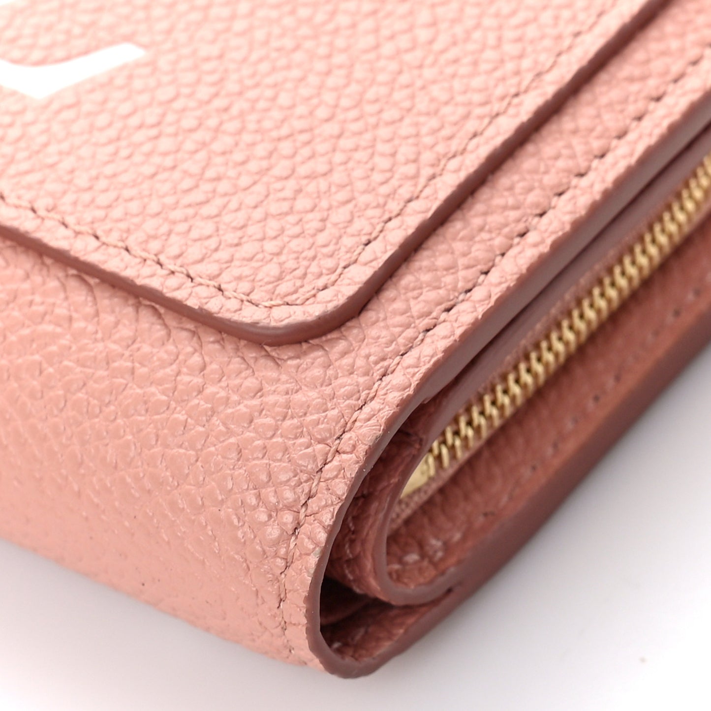 Empreinte Monogram Giant Clea Wallet Rose Trianon Creme