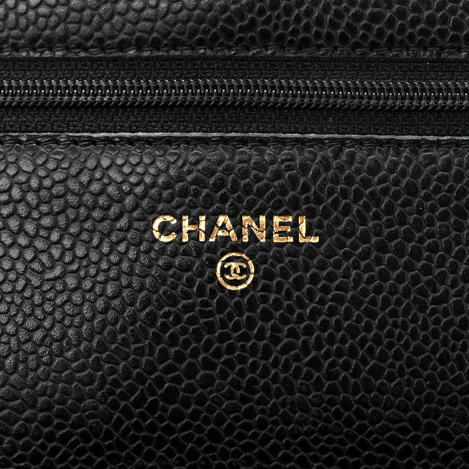 Chanel Caviar Quilted Wallet on Chain WOC Black 6 of 12