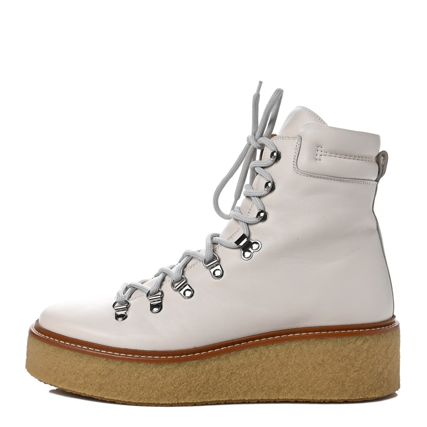 Calfskin Discovery Ankle Boot 40 White
