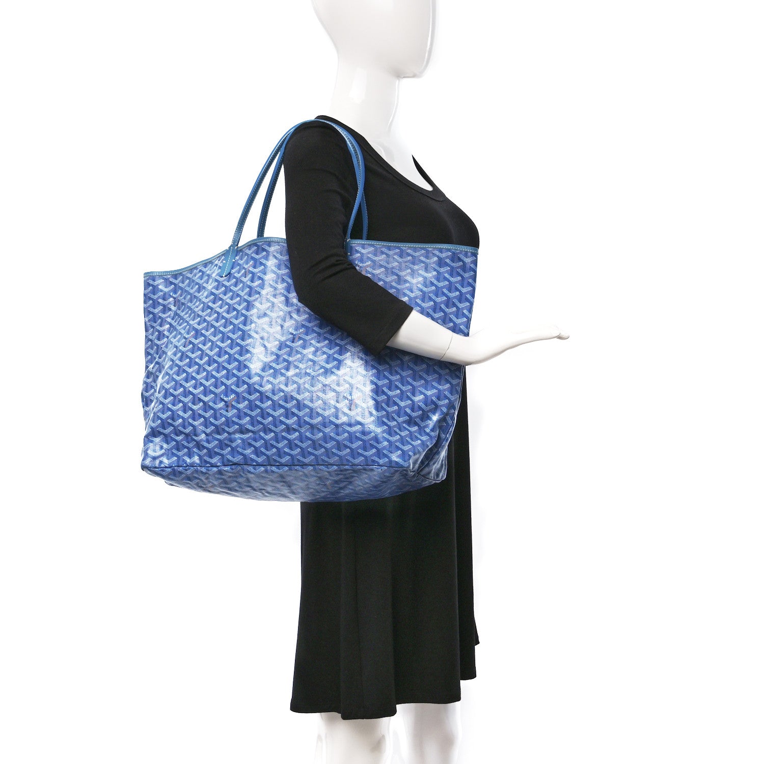 Goyard Goyardine Saint Louis GM Sky Blue 2 of 18
