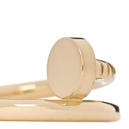 Cartier 18K Yellow Gold Juste Un Clou Ring 51 5.75 4 of 6