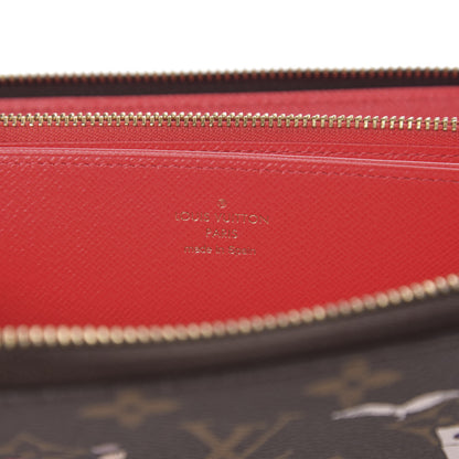 Louis Vuitton Monogram 2016 Christmas Animation Zippy Wallet Rouge 5 of 6