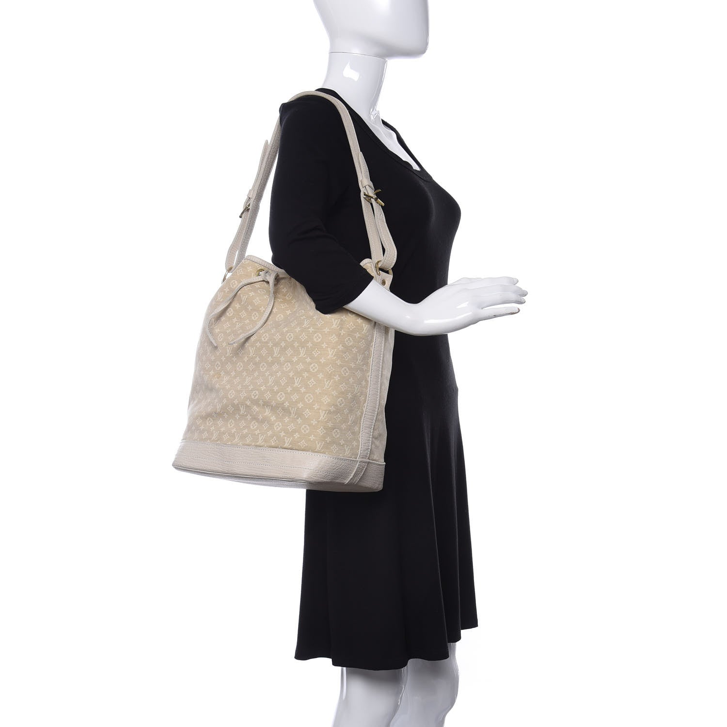 Louis Vuitton Monogram Mini Lin Noe Dune 2 of 10