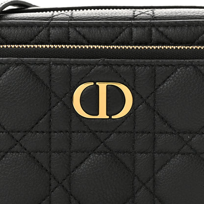 Christian Dior Supple Calfskin Caro Double Pouch Black 7 of 9