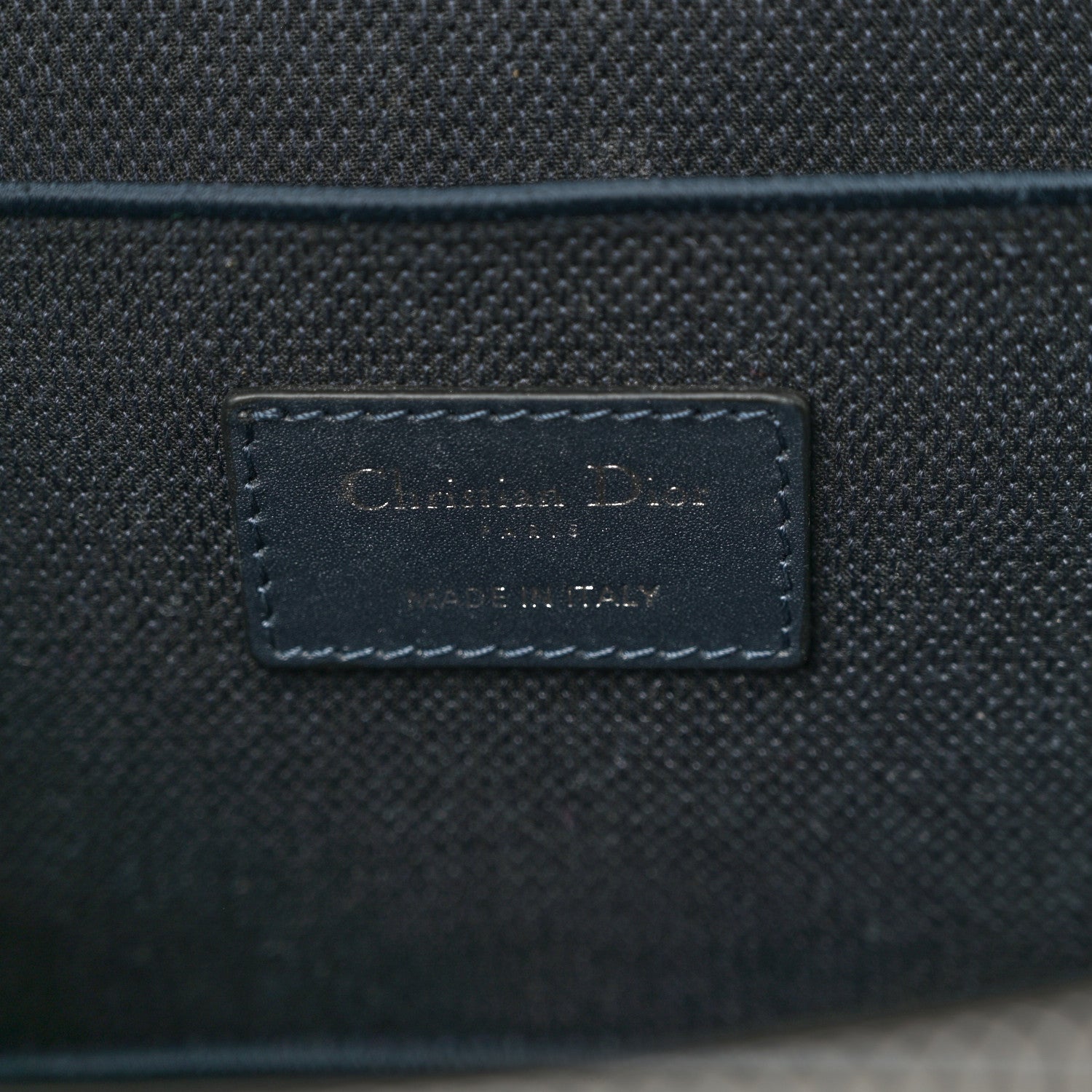 Christian Dior Velvet Oblique Diortravel Vanity Case Blue 6 of 10