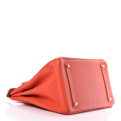 Hermes Togo Birkin 35 Capucine 5 of 37