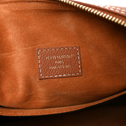 Louis Vuitton Grained Calfskin Low Key Speedy 30 Cognac 6 of 9