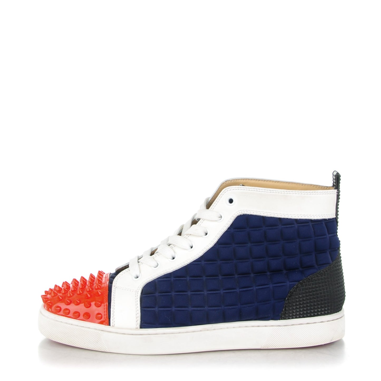 Neoprene Lou Spikes Flat Mens Sneakers 43 Multicolor