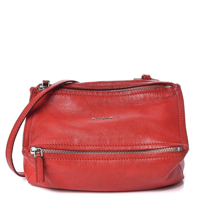 Givenchy Sugar Goatskin Mini Pandora Red 1 of 17
