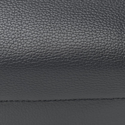 MCM Grained Calfskin Large Milla Tote Phantom Grey 12 of 14
