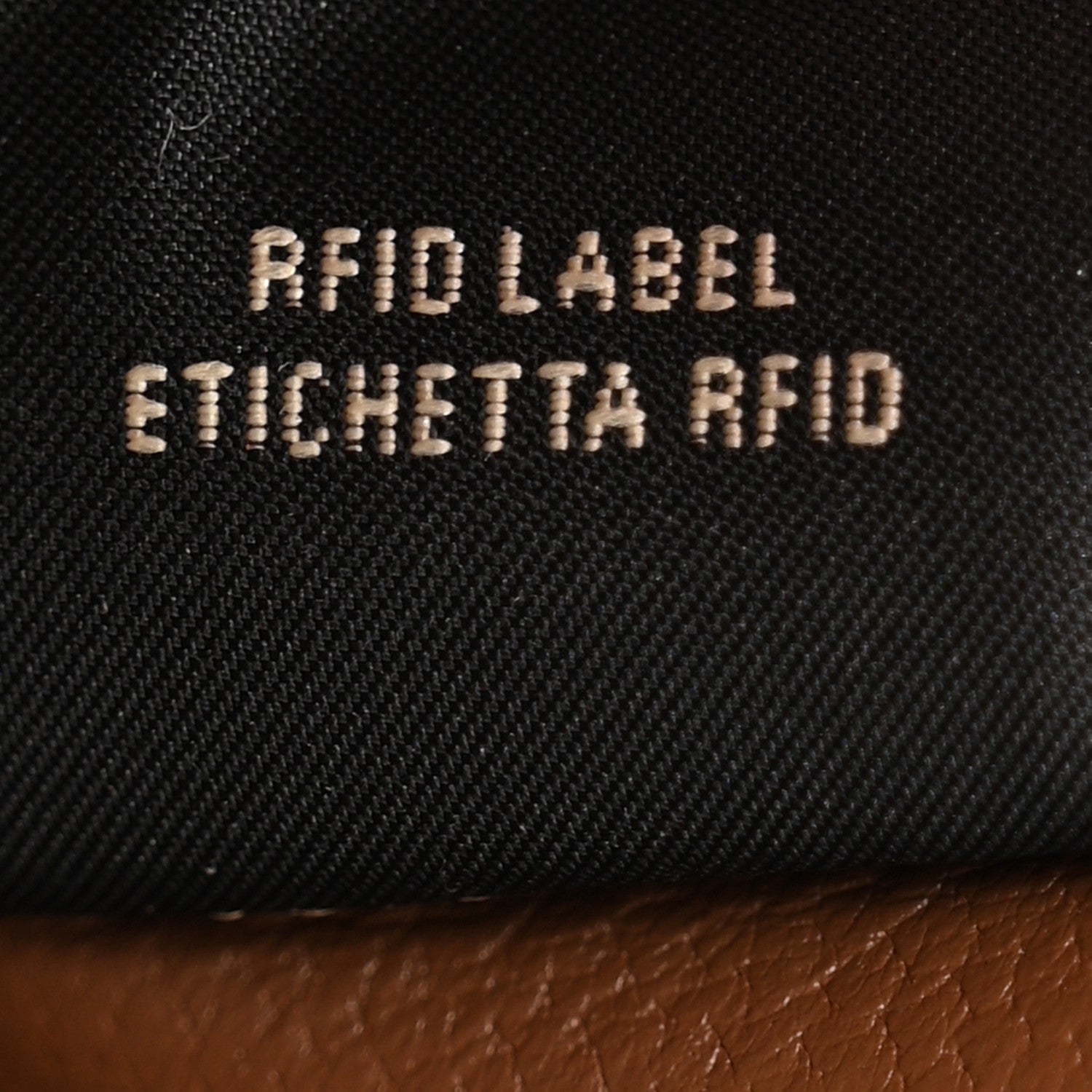 Fendi Cuoio Roma Sellerissima Nappa Sintetica Tape Stitch Mini Baguette Fettuccia 8 of 14
