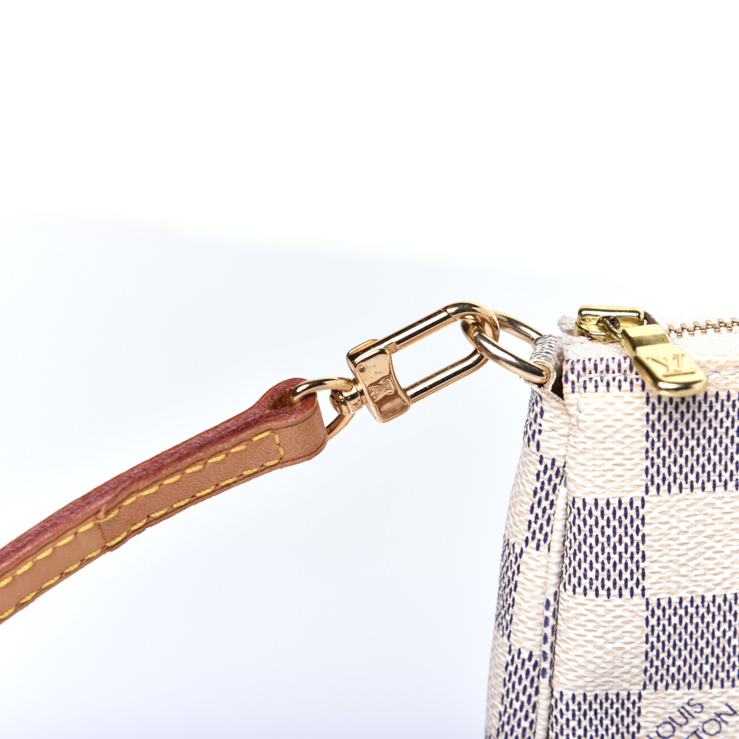 Louis Vuitton Damier Azur Accessories Pochette Long Strap 11 of 11