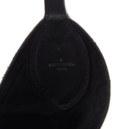 Louis Vuitton Monogram Flower Hobo Black 8 of 14