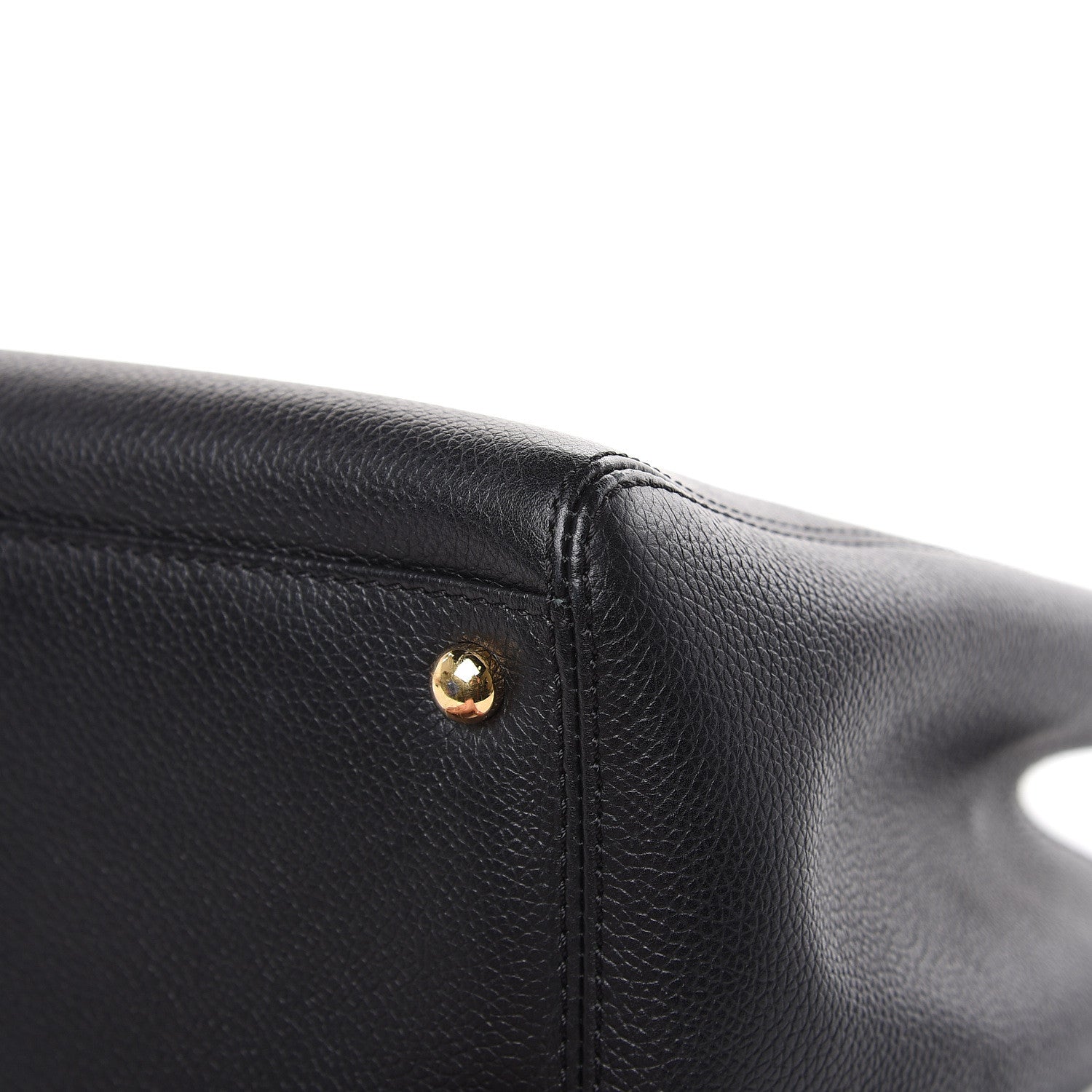 Chanel Calfskin Small Cerf Executive Shopper Tote Black 11 of 14