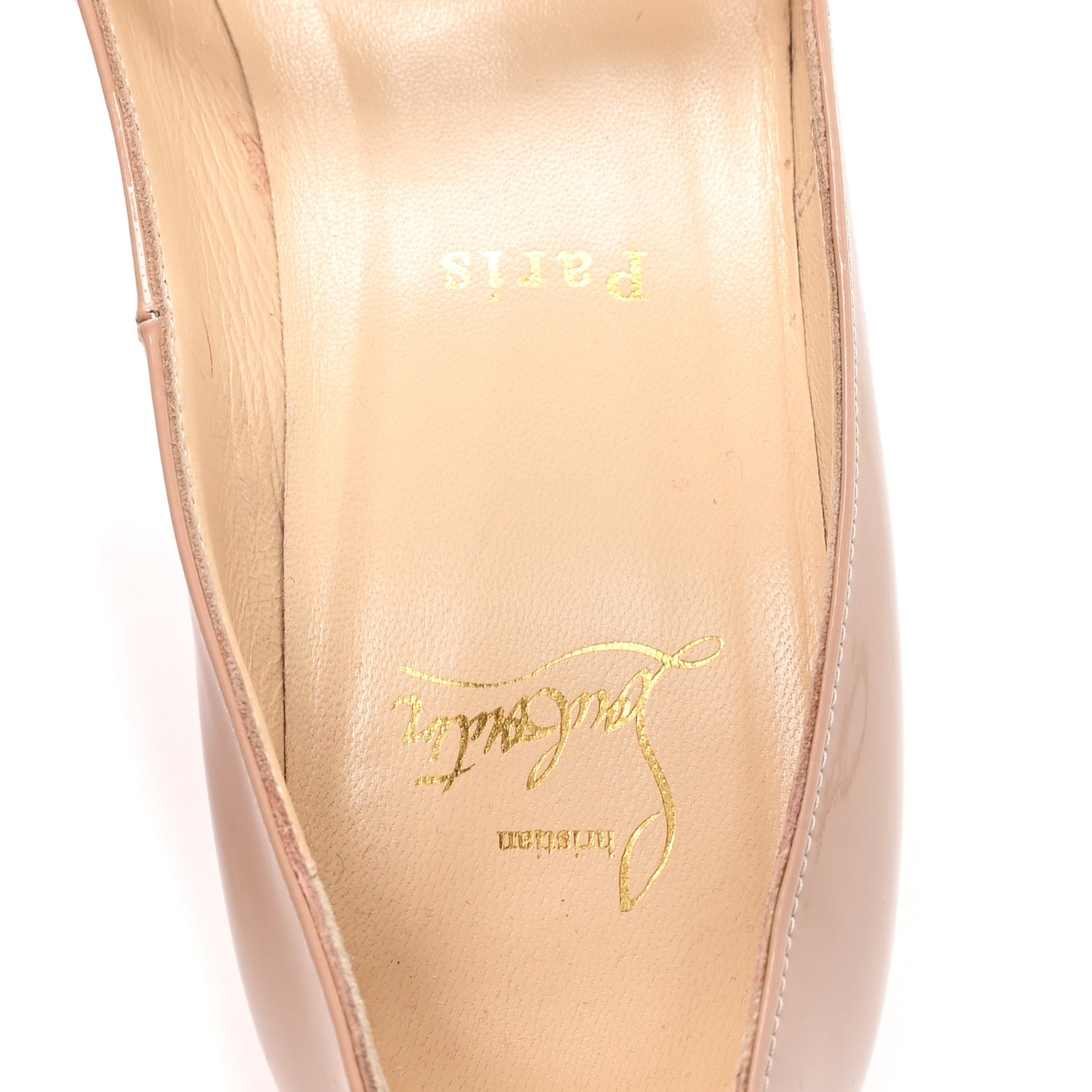 Patent New Very Prive 120 Pumps 37 Nude