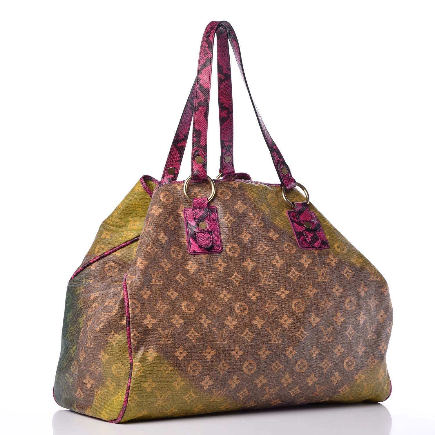 Louis Vuitton Richard Prince Monogram Karung Duderanch Jokes Tote 3 of 11