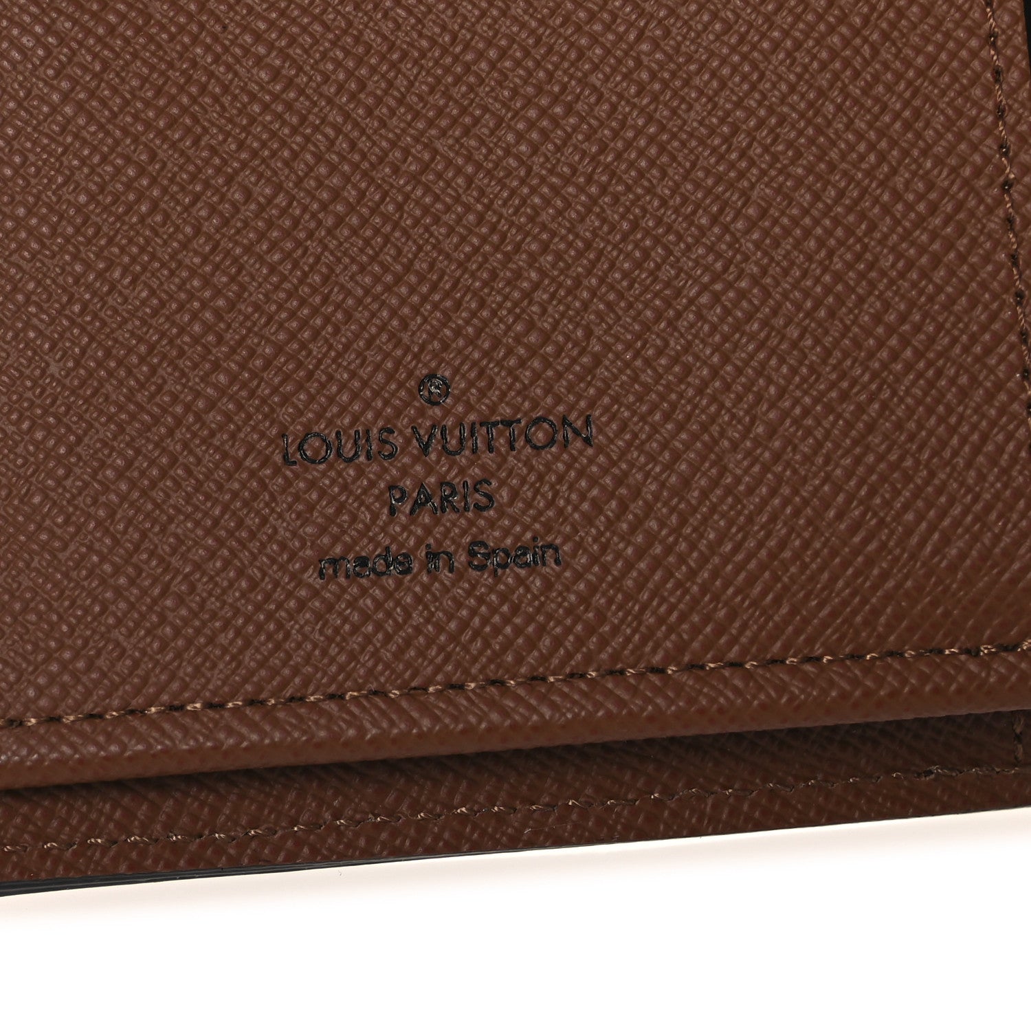 Louis Vuitton Monogram Epi Brazza Wallet White Black 6 of 6