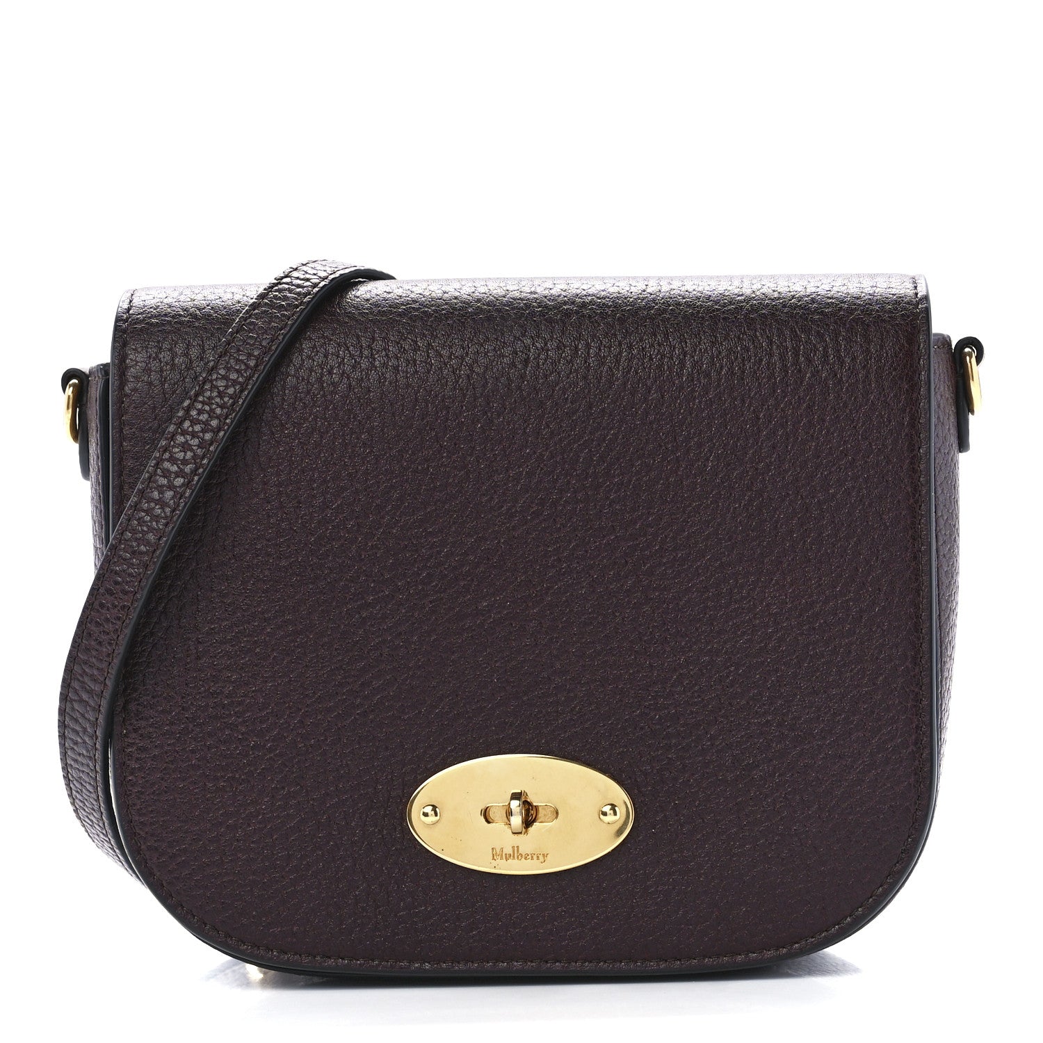 Mulberry Classic Grained Calfskin Small Darley Satchel Oxblood 1 of 11