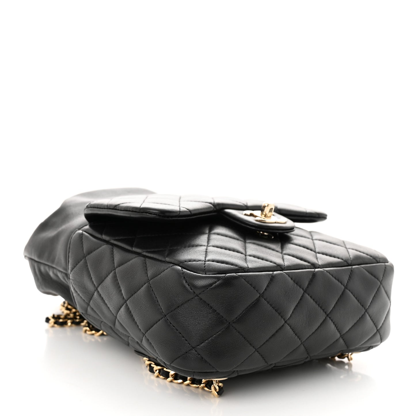 Lambskin Quilted Small In Seoul Backpack Black