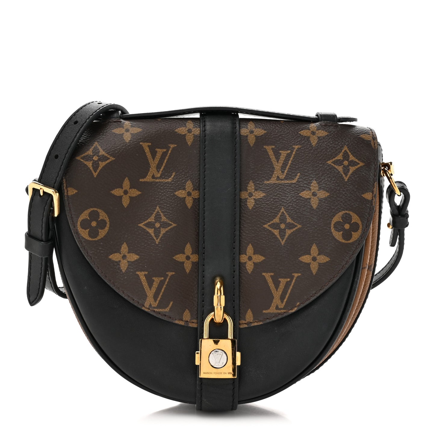 Reverse Monogram Chantilly Lock Black