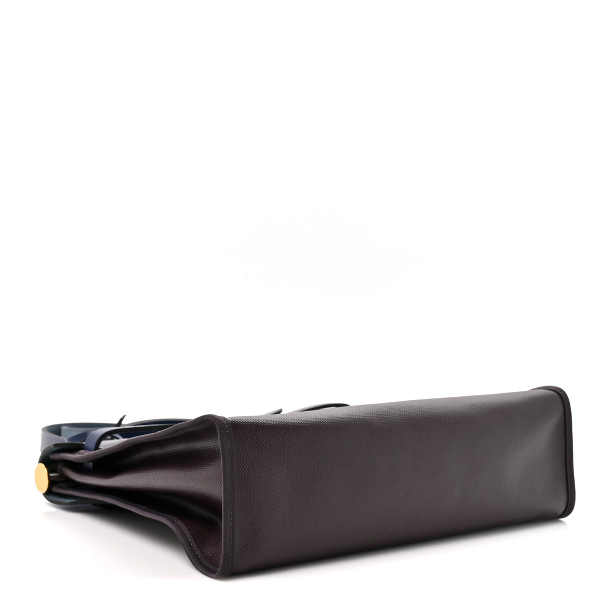 Hermes Toile H Berline Vache Hunter Herbag Zip PM 31 Cassis Ecru Black Bleu Saphir 5 of 11