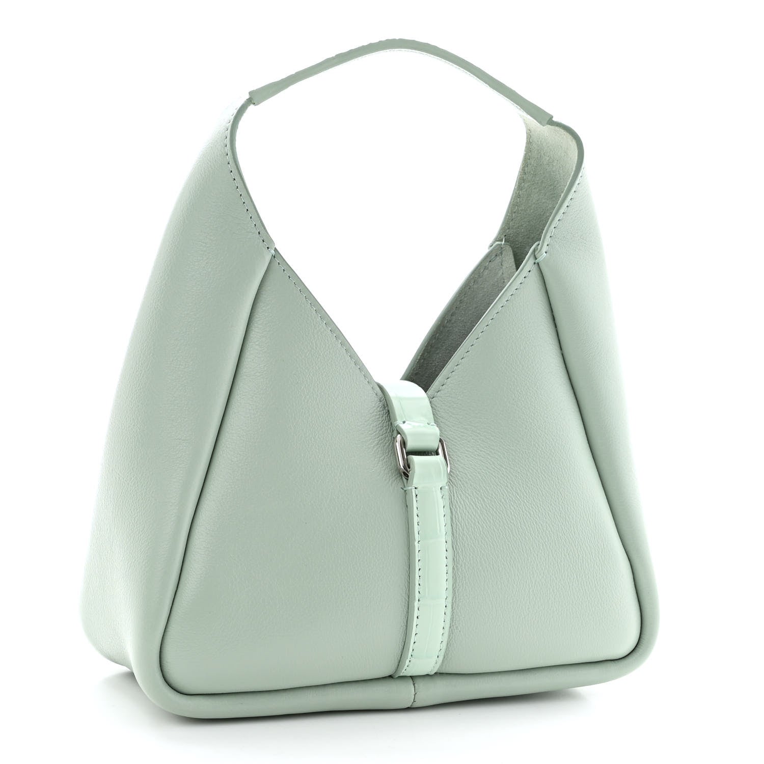 Givenchy Textured Calfskin Mini G Hobo Celadon 3 of 9