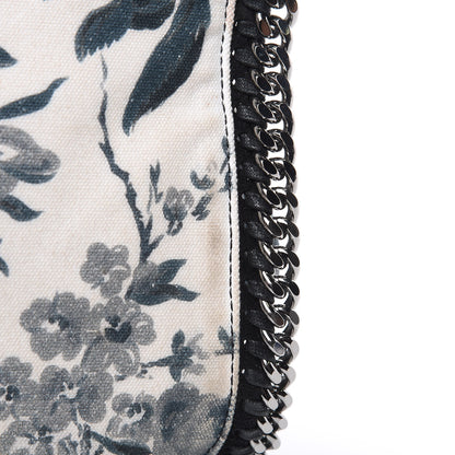Stella McCartney Cotton Canvas Floral Print Large Falabella Tote Ivory 13 of 16