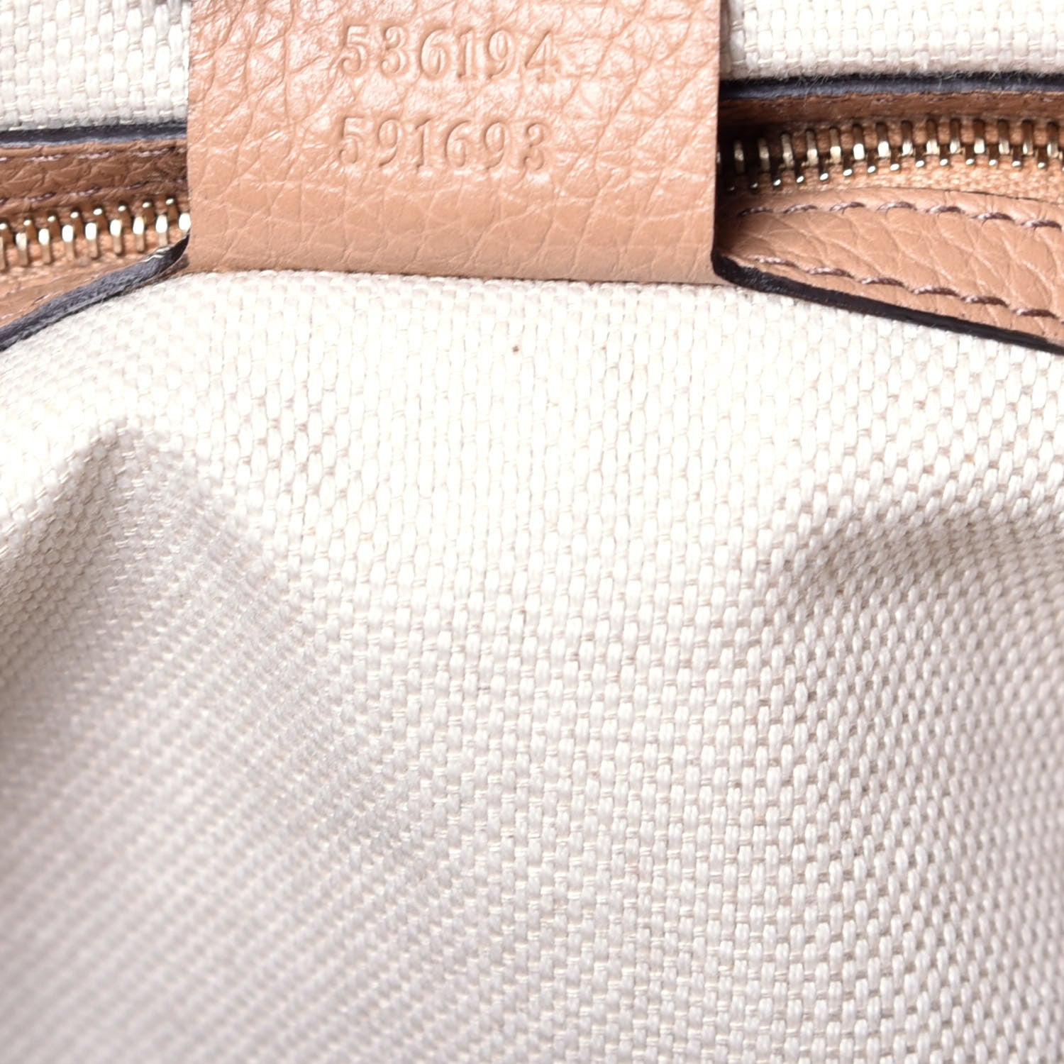 Gucci Pebbled Calfskin Large Soho Hobo Camelia 7 of 9