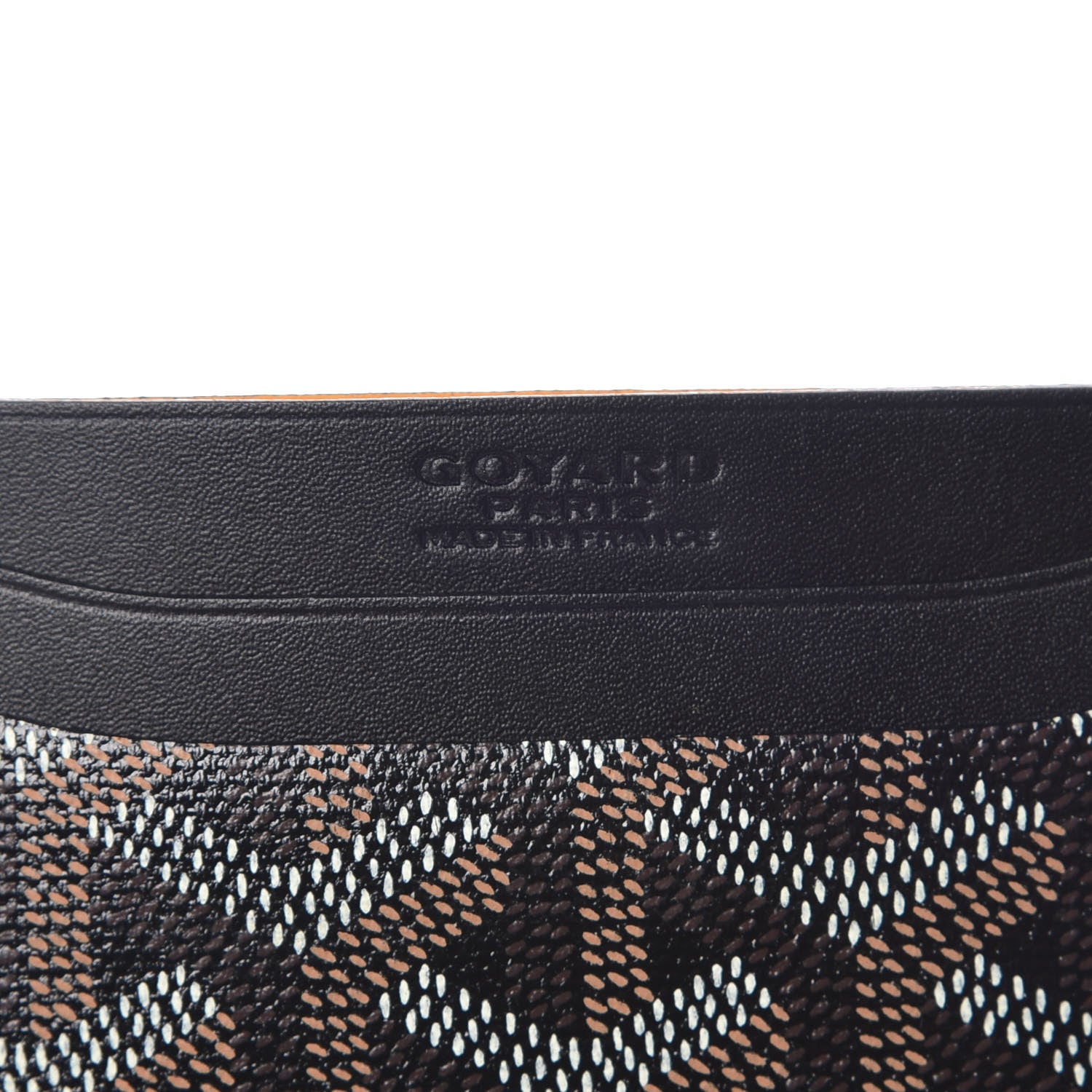 Goyard Goyardine Saint Sulpice Card Holder Black 6 of 9