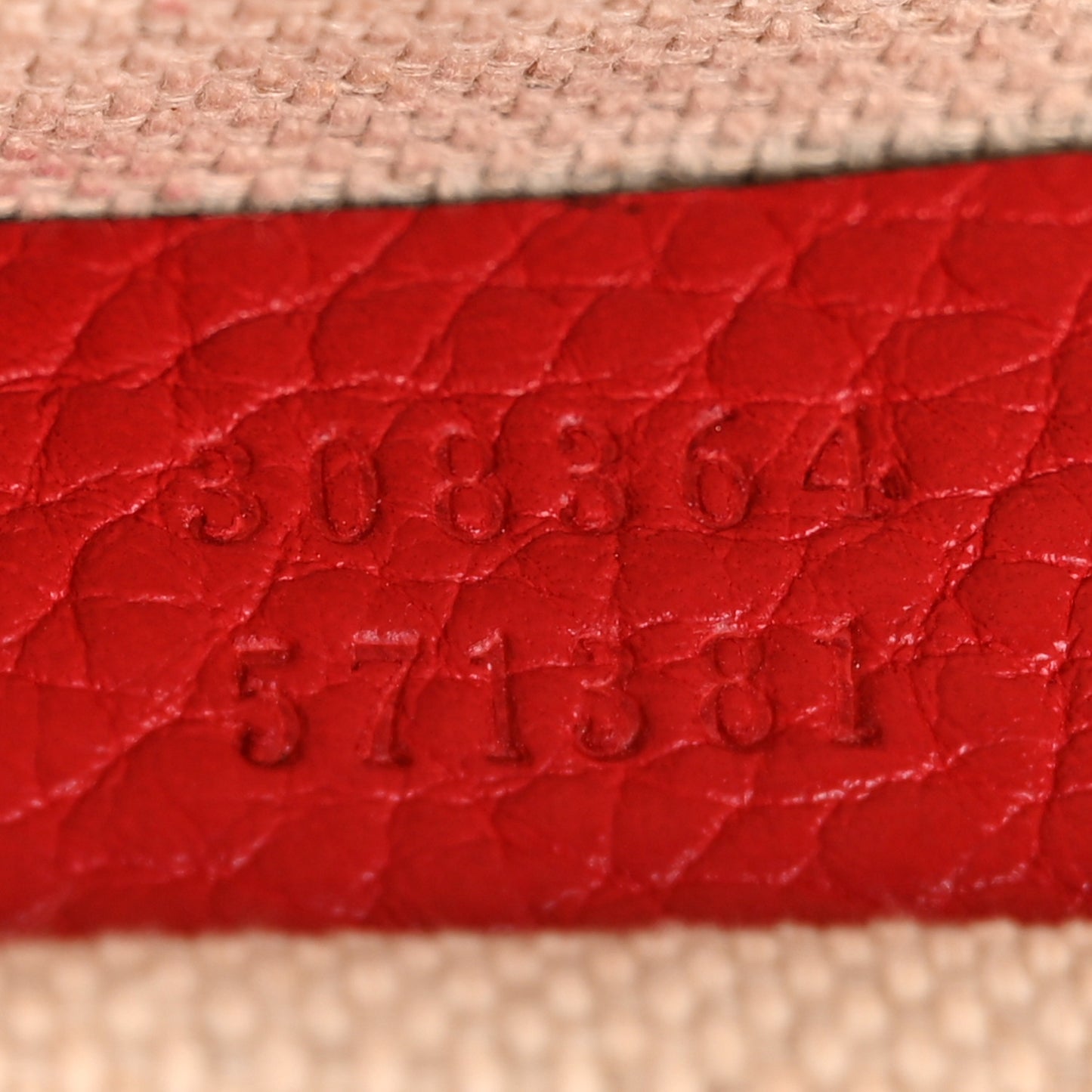 Pebbled Calfskin Small Soho Disco Bag Tabasco Red