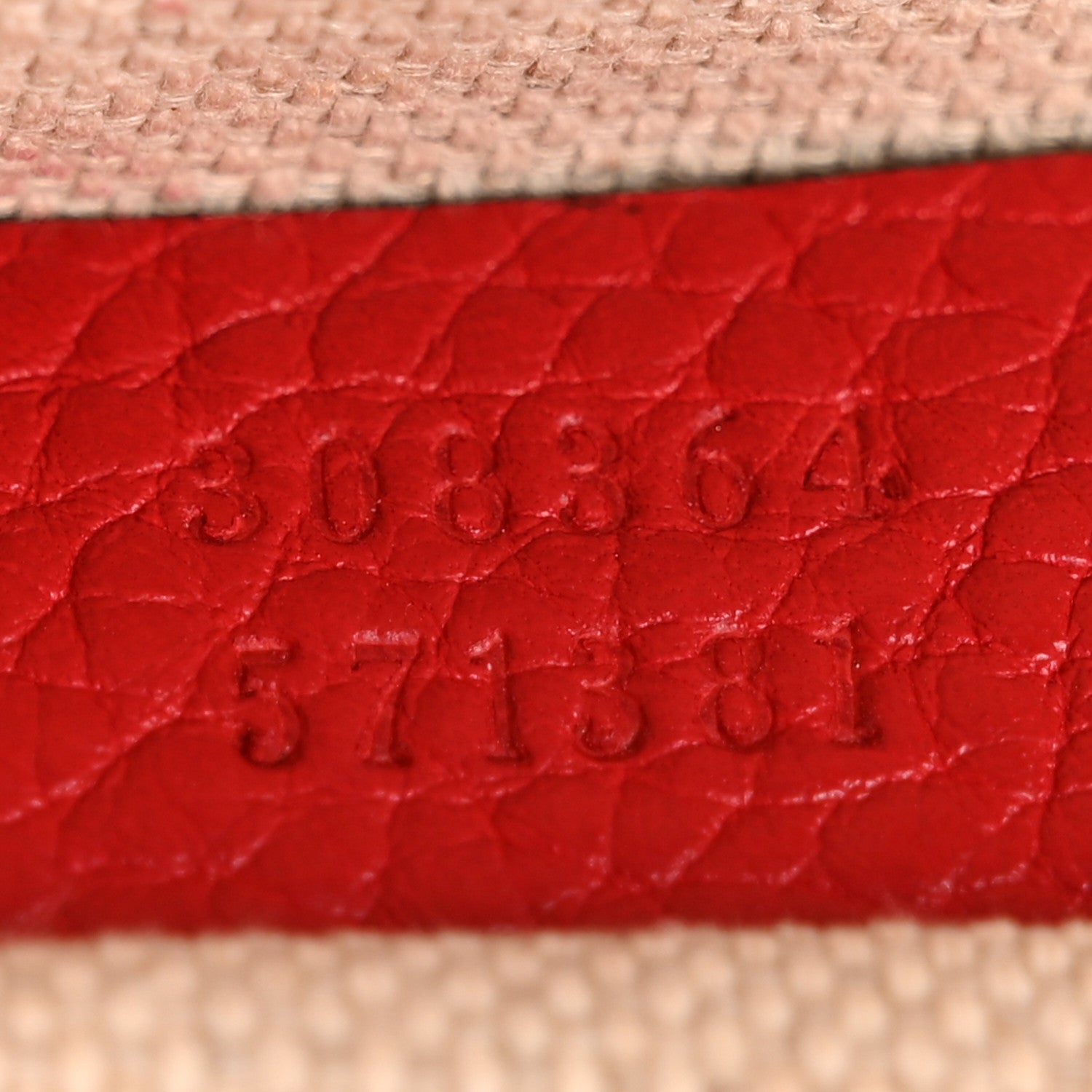 Gucci Pebbled Calfskin Small Soho Disco Bag Tabasco Red 7 of 12