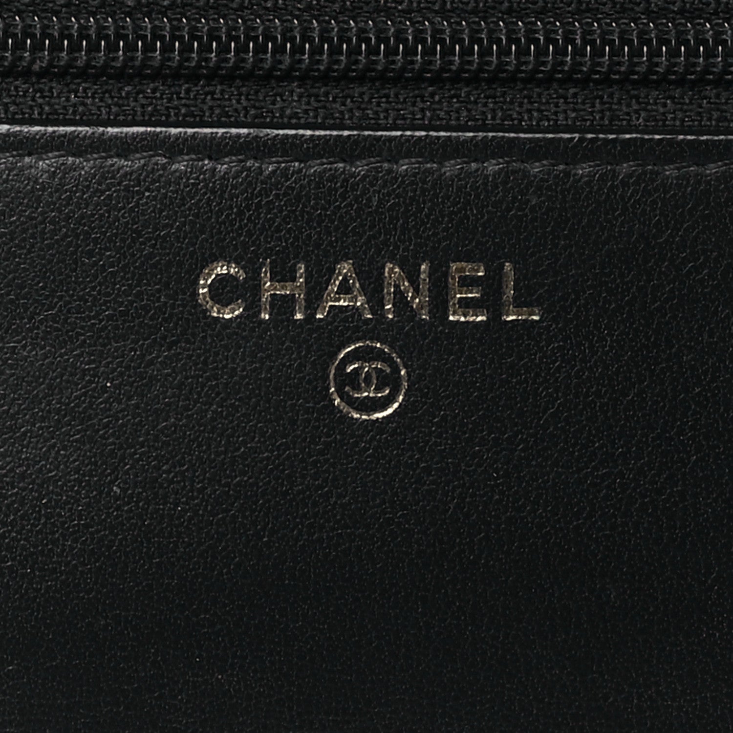 Chanel Lambskin Quilted Trendy CC Wallet On Chain WOC Navy 6 of 9