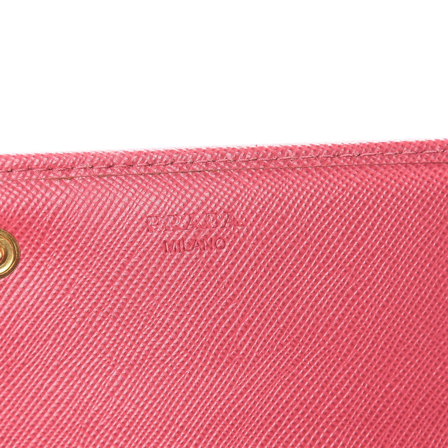 Saffiano Fiocco Bow Continental Wallet Peonia