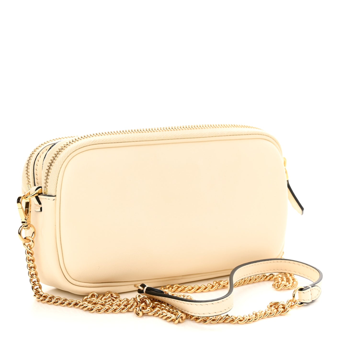 Vitello Grace Matte Bi-Color Easy Baguette Uovo Black