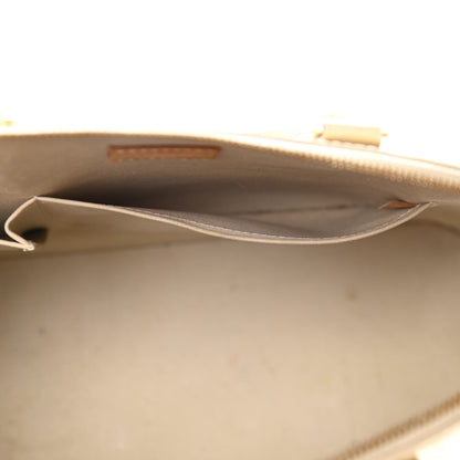 Louis Vuitton Vernis Alma MM Blanc Corail 18 of 20