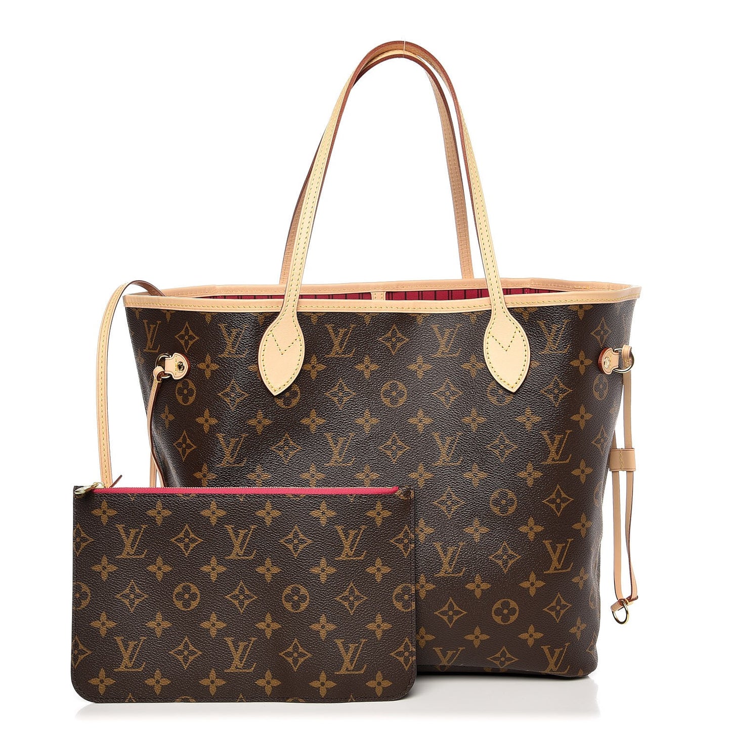 Monogram Neo Neverfull MM Pivoine