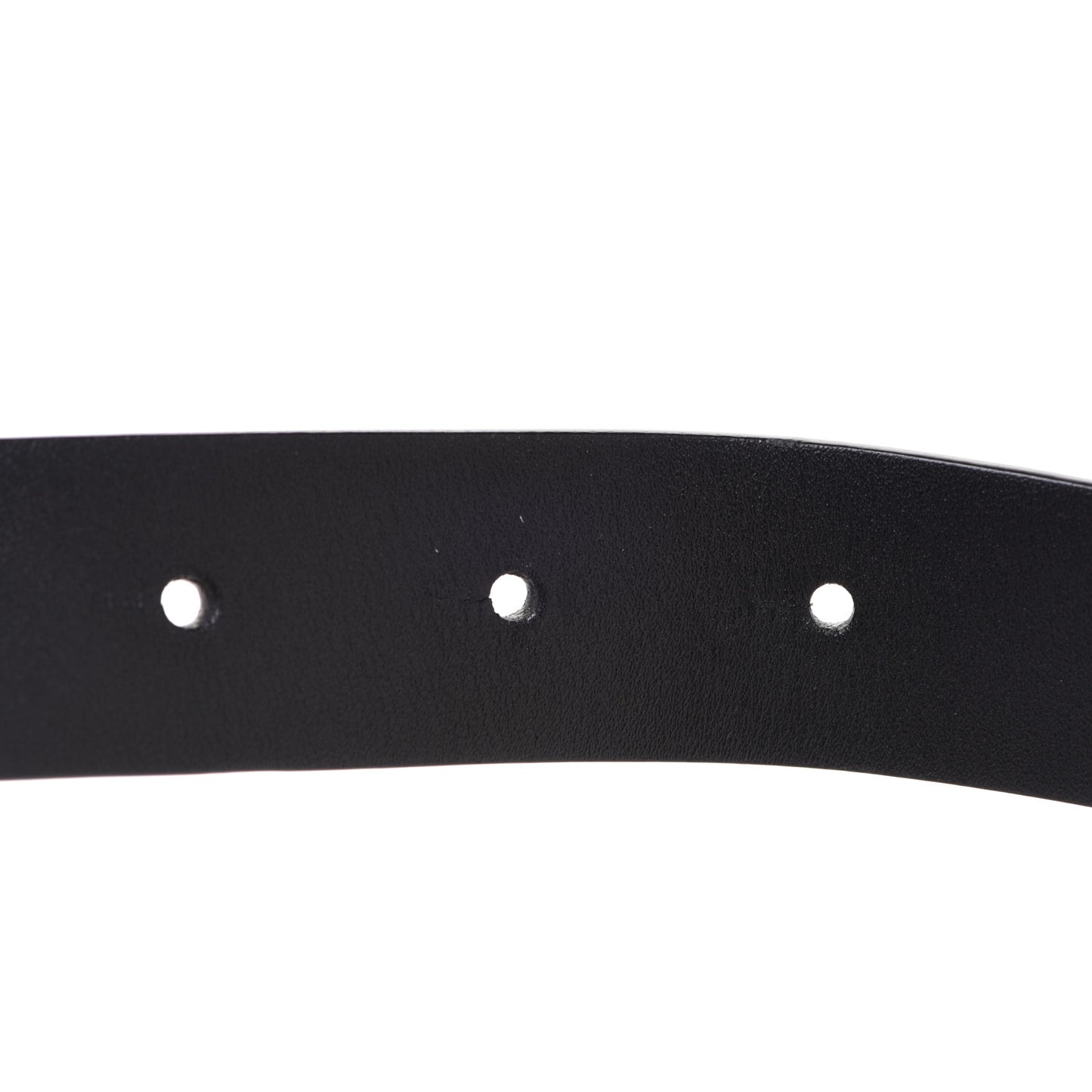 Calfskin CC Chain Vintage Allure Logo Belt 90 36 Black
