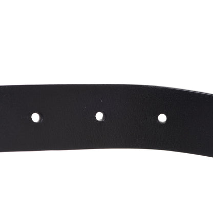 Chanel Calfskin CC Chain Vintage Allure Logo Belt 90 36 Black 3 of 6