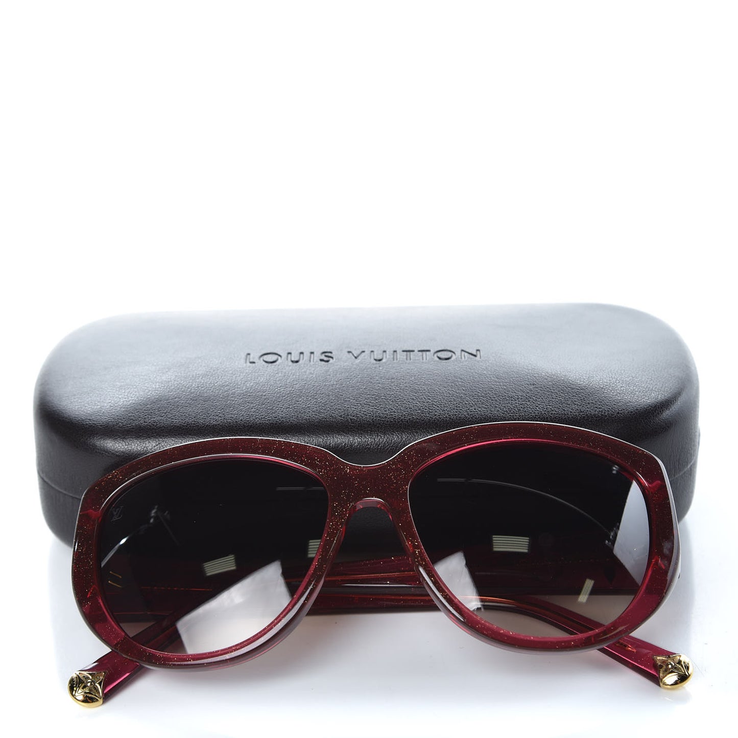 Obsession Cat Eye Sunglasses Z0626W Glitter Fuchsia